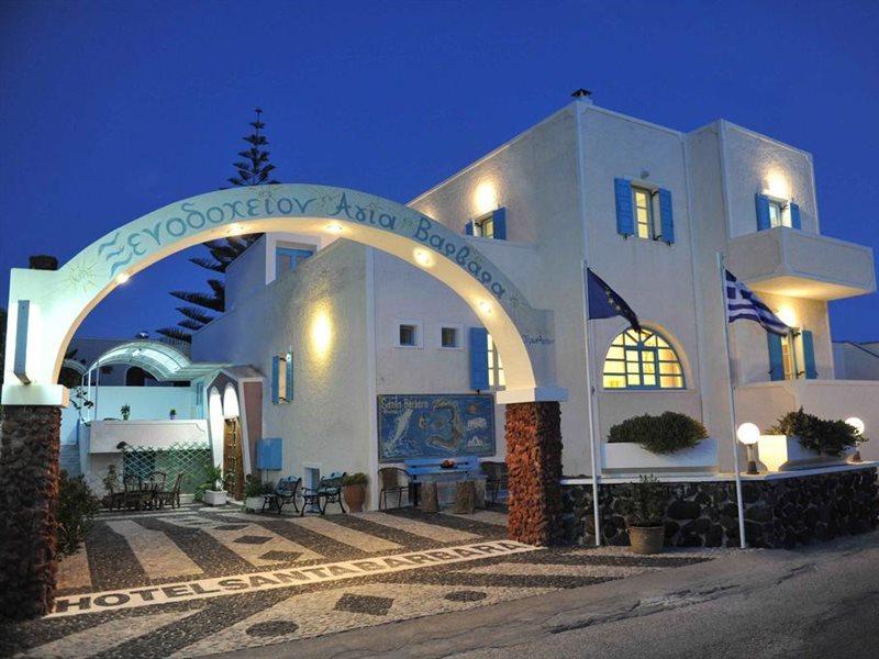 Hotel Santa Barbara Perissa  Exteriér fotografie