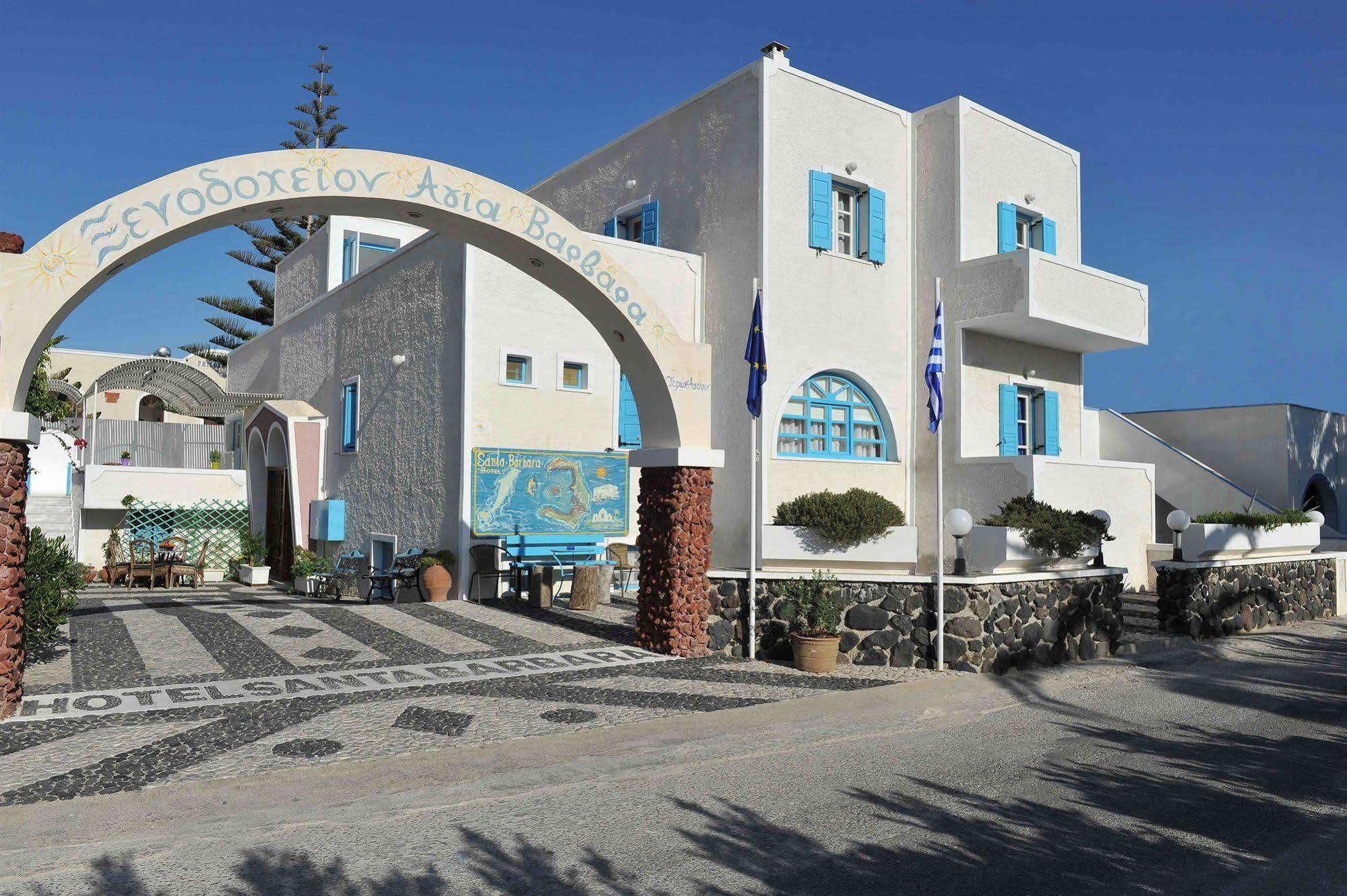 Hotel Santa Barbara Perissa  Exteriér fotografie
